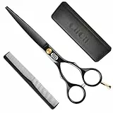 CIICII Friseurschere, Haarschneideschere Profi Set 6,5 Zoll (Haar Schneiden Schere Bart Trimmen Grooming Haarschere Kit) Barbier Schere für Home Salon