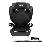 PETEX Auto-Kindersitz Basic i-Size Norm nach ECE R129 für Kinder von ca. 100-150 cm, höhenverstellbarer Kinderautositz in schwarz, 1 Stück