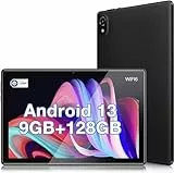 DOOGEE U10 Tablet, WiFi 6, Android 13, 9 GB RAM + 128 GB ROM, 25,7 cm (10,1 Zoll) 1280 x 800 IPS, Face ID, Bluetooth 5.0, 5060 mAh, OTG, TÜV Rheinland, 8 MP + 5 MP, Grau