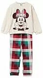 United Colors of Benetton Pig(Trikot + Pant) 3P050P09N Pyjama-Set, Weiß, L für Mädchen