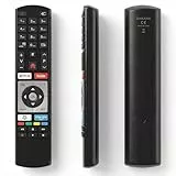 Dakana Ersatz Fernbedienung für Telefunken RC4318P / RC4318 Finlux Vestel Edenwood 4K Ultra HD mit YouTube Netflix Tasten Fernseher Receiver TV Remote Control vorkonfiguriert und sofort einsatzbereit