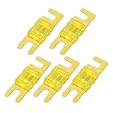 X AUTOHAUX 5 Stück 20A AFS Mini ANL Sicherungen Ersatz für Auto LKW Motorrad Boot Audio CDs