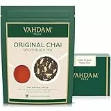 VAHDAM, Masala Chai Tee Loseblatt (100g) Mischung Aus Schwarzer Tee, Zimt, Kardamom, Nelken Und Schwarzem Pfeffer | Gewürzter Chai Tee | Brühen Latte