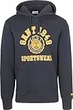 GANT Herren Front Graphic Sweat Hoodie Kapuzenpullover, Evening Blue, S