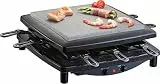 Steba RC 3 Gourmet Raclette, Schwarz, 8 Personen, Made in Germany