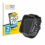 BROTECT (2 Stück Schutzfolie für Okyuk 4G Kids Smartwatch T45 Displayschutz Folie Ultra-Klar