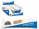Dextro Energy Energieriegel Schokolade mit Protein Crispies 24x50g Vorteilspack – Powerriegel mit 81 mg Magnesium pro Portion