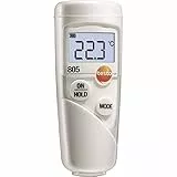 Testo SE & Co.KGaA 0563 8051 805 Set Mini-Infrarotthermometer mit TopSafe und Batterie