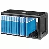 Hama CD Regal für 20 CDs (CD Aufbewahrung zum Aufhängen oder Stellen, platzsparend, kleiner CD Ständer, horizontal und vertikal erweiterbar, für Büro oder Kinderzimmer) schwarz
