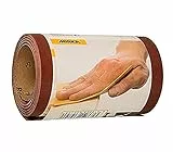 Mirka Red Schleifpapier-Rolle 115mm x 5m / Körnung P180 / 1 Rolle/Zum Schleifen von Holz, Metall und Kunststoff