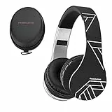 PowerLocus P1 Bluetooth Kopfhörer Kabellos, Wireless 5.0 Bluetooth Kopfhörer Over-Ear, Over Ear Kopfhörer mit mikrofon, Verbesserte Stereo Bass-Sound, Faltbare Kopfhörer für iPhone,Android,PC,iPad,TV