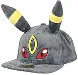 Pokemon Nachtara Plüsch | Baseballkappe | Schwarz - Einheitsgröße
