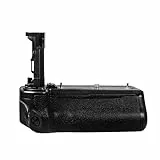 BG-R20 Batteriegriff für Canon EOS R6 Mark III /R6 Mark II /R5 Mark II Kamera, Synchronisierung Aller Funktionen, hält 2 wiederaufladbare LP-E6P Lithium-Ionen-Akkus.