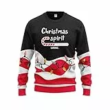 JAP Christmas Spirit - Lustiger Hässlicher Weihnachtspullover Für Damen und Herren Ugly Christmas Sweater - L