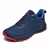 frysen Sneaker Laufschuhe Damen Herren Running Tennis Jogging Fitness Freizeit Turnschuhe Leichtgewichts Atmungsaktiv Sportschuhe Red 40