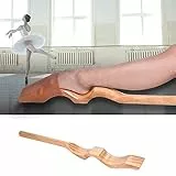 GOTOTOP Foot Stretcher Holz, Ballett Fuß Stretcher Ballett Stretch Werkzeug für Ballett-Tanz, Ballett Stretcher mit elastischem Band für Balletttänzer
