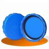 LAINFELD Winterverschluss Set passend für INTEX und BESTWAY Pool | 2 Stück mit Dichtung | Winterstopfen Pool Stopfen Verschlusskappen Schlauch Pools