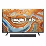 4K-UHD-Smart-TV aus der Amazon Fire TV-4-Serie | 43 Zoll | Live-TV streamen ohne Kabelanschluss und Amazon Fire TV Soundbar, 2.0 speaker with DTS Virtual: X and Dolby Audio, Bluetooth support