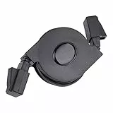 VBESTLIFE 1m / 2m Flexibel Netzwerkkabel,CAT6 RJ45 LAN Netzwerk Patch Kabel (schwarz) 1 Stück,geeignet für Computer und Router, Switches, Moedm usw.(2m)