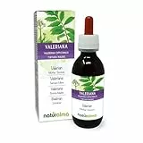 Baldrian (Valeriana officinalis) Wurzeln Alkoholfreier Urtinktur Naturalma - Flüssig-Extrakt Tropfen 120 ml - Nahrungsergänzungsmittel - Veganer