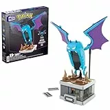 MEGA Pokémon Mini Motion-Golbat - besteht aus 313 Teilen zum Zusammenbauen, enthält versteckten Knopf, mit Flügelschlag Funktion, 13 cm groß, sehr schön zum Ausstellen, HTH72
