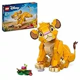 LEGO ǀ Disney Simba, das Löwenjunge des Königs, Bauspielzeug für Kinder, Fantasy-Spielset mit Löwenfigur, Coole Geschenkidee für Mädchen und Jungen ab 6 Jahren, Kinderspielzeug 43243