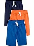 Simple Joys by Carter's Mesh-Shorts, für Kleinkinder, Jungen, 3er-Pack ,Blue/Orange/Navy ,US 5T (EU 110–116)