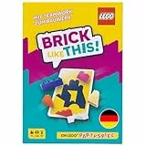 Asmodee Brick Like This! Das offizielle Lego-Partyspiel - Schnelles, lustiges Bauspiel für Familien, Kinder, Jugendliche und Erwachsene – 15 Minuten, für 2-8 Spieler ab 7 Jahren, Deutsch Version