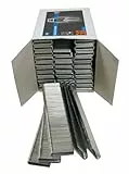 Güde Nagler-Klammern 13 mm (verzinkter Stahl, 1.25 mm Klammern Stärke, 13 mm Länge, 5,7 mm Nagelbreite, 2500 Stück pro Verkaufseinheit, Kompatibel mit handelsüblichen Nagelpistolen)