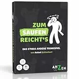 ZUM Saufen REICHTS – Das etwas andere Trinkspiel von Rafael Bettschart | 110 Karten für Erwachsene ab 18 | Partyspiel | Saufspiel | Geschenk für Männer | Männergeschenk | lustige Geschenke