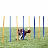 Trixie Agility Slalom, 12 Stangen, 115×ø 3 cm