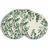 Artoid Mode Eukalyptus Sommer Platzsets 4er Set, 37cm Küche Tisch Dekoration Drinnen Urlaub Party Dekor