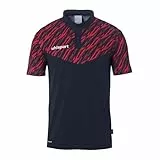 uhlsport Herren Progressive 28 Polo-Shirt, Marine/Rot, 5XL EU