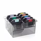 Metal attachment comb set 8pcs snap-on