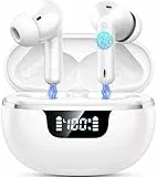 Donerton Wireless Earbuds, 50H Spielzeit In Ear Ohrhörer Stereo HiFi, Bluetooth 5.4 Kopfhörer Deep Bass, IP7 wasserdichte Ohrhörer mit LED Display, Ohrhörer mit 4 ENC Noise Cancelling Mikrofons