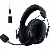 Razer BlackShark V3 Pro - Kabelloses E-Sport-Headset mit ANC- Geräuschunterdrückung - 50mm Audio Treiber - Abnehmbares Mikrofon - Wireless 2,4 GHz & Bluetooth - FPS-Profile - PC/Mac | Schwarz