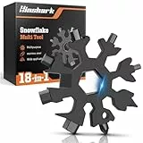 Hinshark Geschenke für Männer, 18 in 1 Schneeflocken MultiTool, Männergeschenke, Geburtstagsgeschenk Gadgets Weihnachtsgeschenke Adventskalender Füllung für Männer Geschenke für Papa