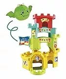 Clementoni Soft Little Dragon in The Ball Drop Castle - Baby Spielzeug 10 Monate (Italienisch, Englisch, Französisch, Deutsch, Spanisch, Niederländisch, Polnisch), 80514 Amazon Exclusive