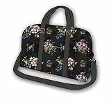 V&a Unisex Erwachsene LP70871 Übernachtungstasche, Black floral, Large