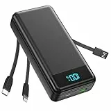 Enerwow 27000mAh Power Bank Powerbank for Smartphone Black10