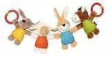 SIGIKID 42552 Wagenkette Bauernhof Hangons On Tour Mädchen und Jungen Babyspielzeug empfohlen ab Geburt mehrfarbig