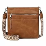 Gladdon handbags for women,damenhandtasche,umhängetasche damen mittelgroß,Crossbody Bag, Leder handtaschen multi pochette tasche,Schultertasche mit Breite Schultergurte Jacquard-Gewebe