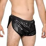 Herren Extreme Laufshorts 100% Nylon 1' Kurze Hosen Schwarz XL