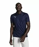 PUMA Herren Teamliga Sideline Polo Shirt, Dunkel Blau, XL