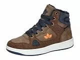 Lico Colden Sneaker, Braun/Marine/Orange, 37 EU