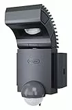 OSRAM Noxlite Spot LED Außenlampe mit Bewegungsmelder und Dämmerungssensor/Kühlkörper aus hochwertigem Aluminium / 8W, 6000K - kaltweiß, anthrazit