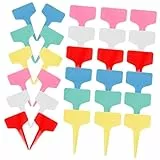 Yardwe 175pcs Kunststoff Anlage Etiketten T-form Garten Marker Anlage Kategorie Tags Für Pflanzung Dekorative