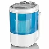 EASYmaxx Mini-Waschmaschine, weiß-blau