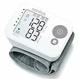 Sanitas SBC 22 Handgelenk-Blutdruckmessgerät (vollautomatische Blutdruck und Pulsmessung, Warnfunktion bei möglichen Herzrhythmusstörungen)