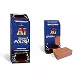 Dr. Wack - A1 Speed Polish - NEUE FORMEL 500 ml I Premium Auto-Politur mit Carnauba-Wachs & A1 DER Politur SCHWAMM Perfekt zum Auftragen aller A1 Polituren I Langlebiger Polier-Schwamm für alle Lacke